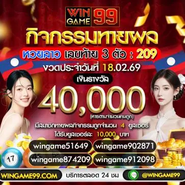 โปรโมชั่นคืนยอดเสียสล็อตที่ wingame99